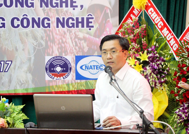 Ông Phạm Xuân Đà - Cục trưởng Cục Công tác Phía Nam - phát biểu tại hội thảo